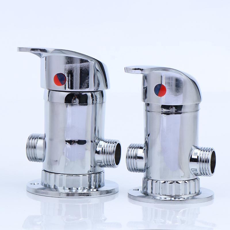 Солнечный водонагреватель Смесительный клапан Горячий Холодный Смеситель Ручка Переключатель 3-ходовой Клапан для смесителя для ванной Комната Душевой Разветвитель Соединитель