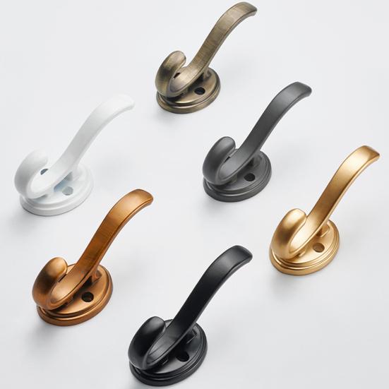 Настенный сплавной крючок Вешалка для ключей в прихожую Сверхпрочная вешалка для пальто и шарфов для спальни Настенный крючок для прихожей, ванной комнаты, кухни