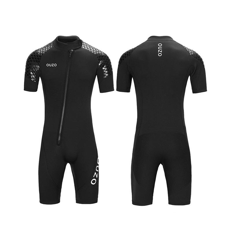 3 мм гидрокостюм для мужчин и женщин с короткими рукавами, короткие штаны, утолщенный теплый костюм для серфинга в холодную погоду