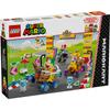 LEGO Super Mario Mario Kart – Baby Peach и набор Grand Prix, игрушка, подарок на день рождения, блок, 10 лет, игра Mario Goods 72036