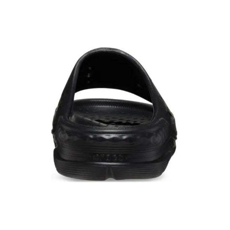 Crocs Round Toe Soft Bottom Breathable Slide Sandals Unisex Footwear Black 209416-001