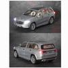 1:24-масштабная металлическая модель автомобиля GLS600, модели автомобилей из литого сплава, 6 дверей можно открыть с помощью звуковых и световых игрушек для детского орнамента