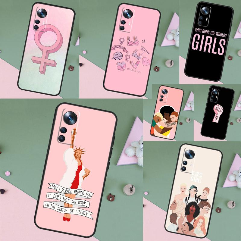 Feminist Girl Power Women Funda For Xiaomi 17 Pro Max 14 15 Ultra 13T 14T 15T POCO X7 X5 X6 Pro F5 F6 F7 F8 Ultra Case