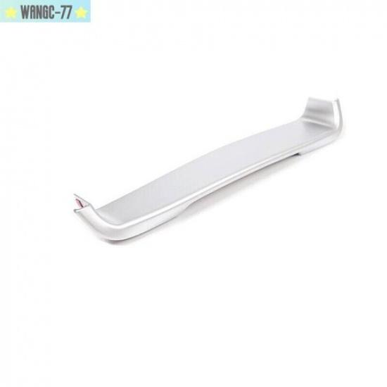 For BMW 5 Series 2011-17 Matte Silver Middle Console Dashboard Cover Trim New
