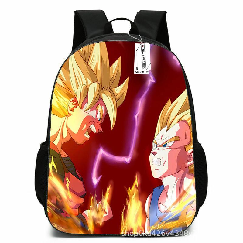 Рюкзак Dragon Ball 2 Анимированные персонажи Детский ранец для начальной школы 1-3-6 класс Сумка для компьютера