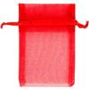 Organza Bag - Various Colors - 7 X 10 Cm - 10 Pcs Red