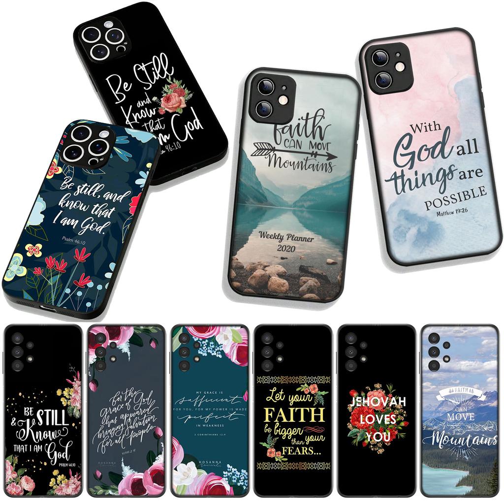 Bible Verse Faith Christian Case for Motorola Moto Edge 70 60 Fusion 40 NEO 20 Pro G Stylus G56 G96 G71 G73 G52 G41 G42 G50 G51