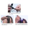 1 Set Hair Extension Tool Kit with 405nm LED UV Light Hair Extension Machine Professional Home Salon Barber Hair Extension Remover Tools