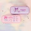 Sanrio Kuromi My Melody Pouch Set of 2 Writing Instrument Inspo Case Couple Friendship Birthday Gift, My Melody X 2