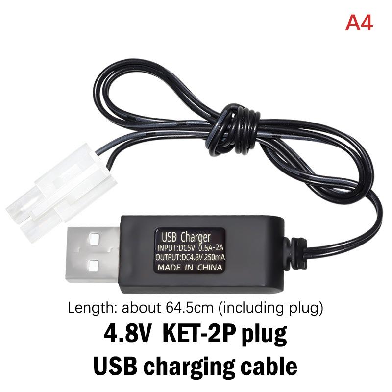 3.6V 4.8V 6V 7.2V NiMH Аккумулятор USB Зарядное устройство для R/C Трюковых Машин R/C Грузовиков R/C Лодок/R/C Танков Игрушки с Дистанционным Управлением Транспортное Средство