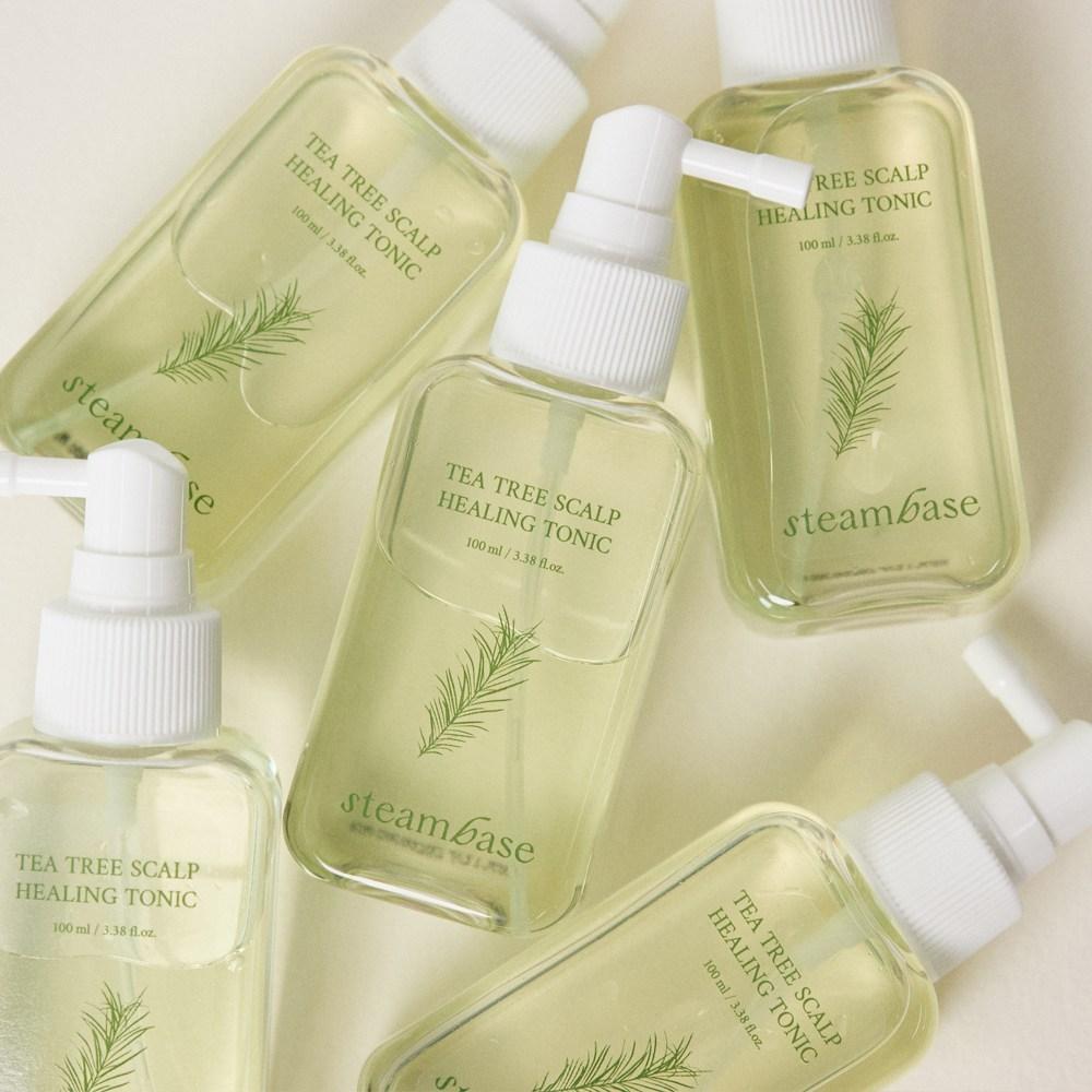 Steam Base Tea Tree Scalp Healing Tonic, 100ml, 2 Units