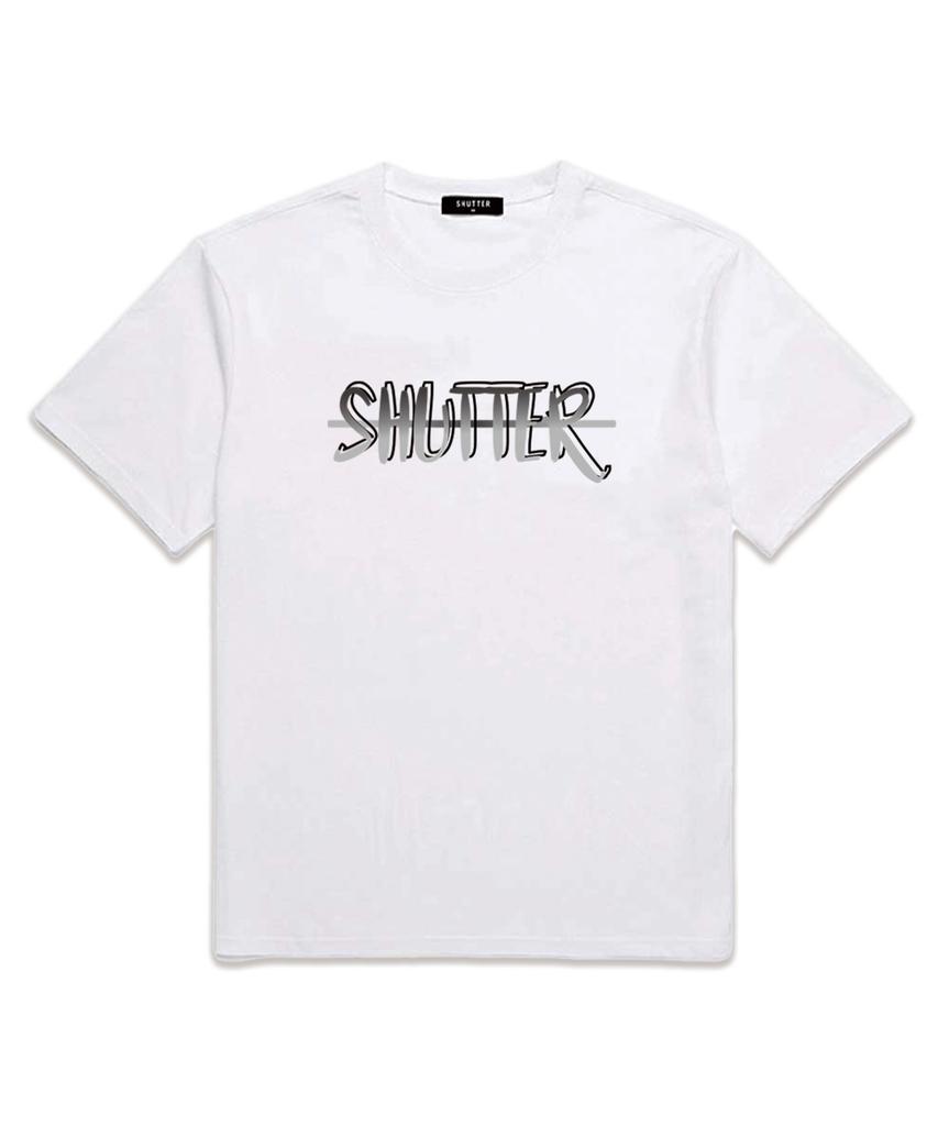 SHIRTER Футболка с коротким рукавом и логотипом Shadow (Ss002) белый