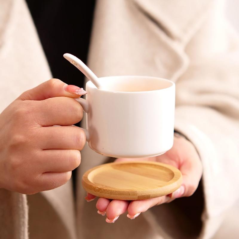 Круглая подставка из орехового дерева, прочная подставка, подкладка под кружку, чай, кофе, чашку, термостойкая подставка из бука, декор для стола, посуда