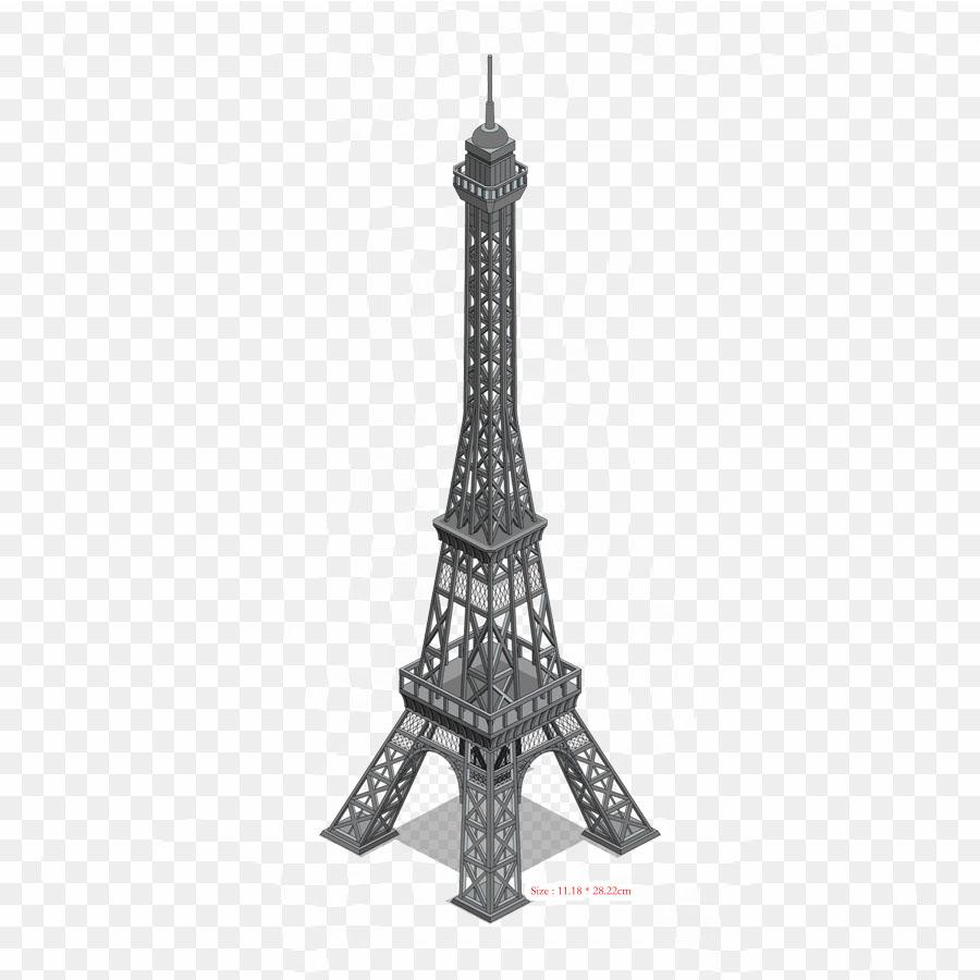 Eiffel Tower Tapped Out Iron On Heat Transfer Printing Vinyl Patches Sticker for Clothes DIY Appliques Washable Patches