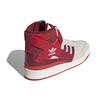 Adidas Оригинальные высокие кроссовки Originals Forum 84 Унисекс Кроссовки Насыщенно-красный GX9061