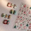 Japanese Three-Dimensional Tensor Nail Stickers - TS-3268 Christmas Edition