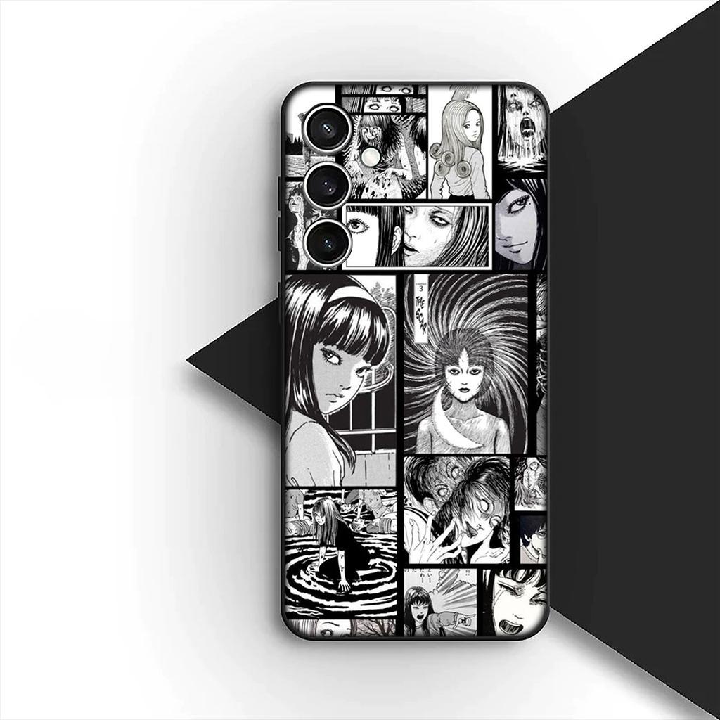 Cover for Xiaomi Redmi 15 15C A3 A4 A5 9A 9C NFC Note 9 8 9T 8T Pro Casing Silicone Phone Case Horror Junji Ito Tomie Cartoon