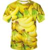 New Green Vegetable and Fruit 3D Full Body Printed Short Sleeved Men's T-shirt