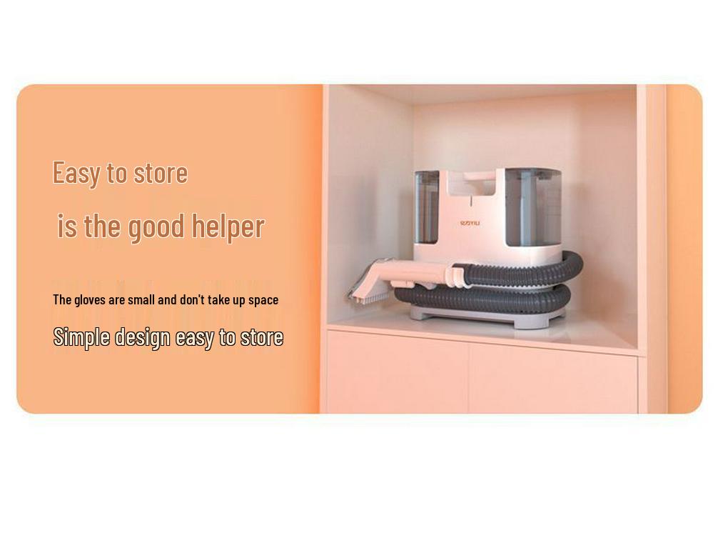 Компактный пылесос для ткани и ковров