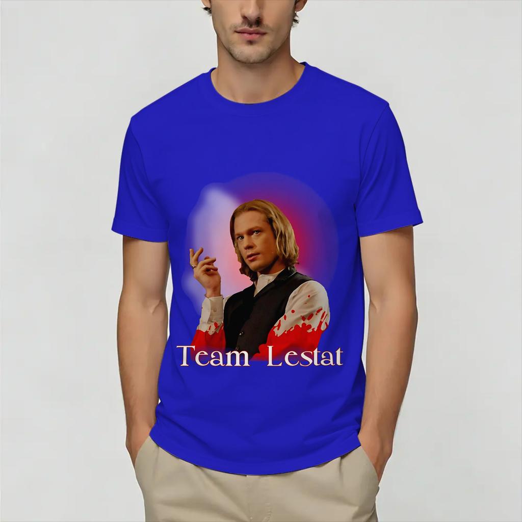 Unisex TShirts The Vampire Lestat Humor Pure Cotton Tees Short Sleeve T Shirts Crew Neck Clothing Adult