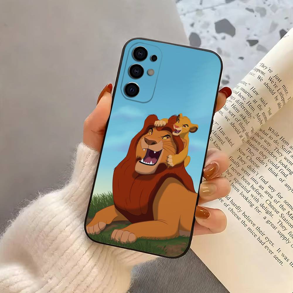 The L-Lion LK K-King Phone Case For Samsung S25,S24,S21,S22,S23,S30,Ultra,S20,Plus,Fe,Lite,Note,10,Black Cover