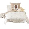 Housse De Couette + Taie D'oreiller - I Am a Ourson - 140 X 200 Cm - 100% Coton - Oeko-Tex® - Enfant
