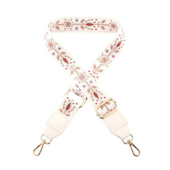 Colorful Nylon Bag Strap Adjustable Bag Strap Replacement Printed Strap with Buckles