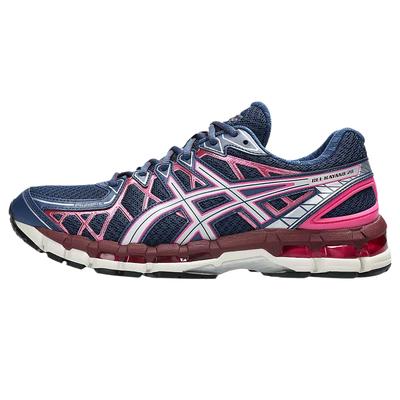 Мужские низкие беговые кроссовки Gel Kayano20 с износостойким покрытием, модель 1203A388-401