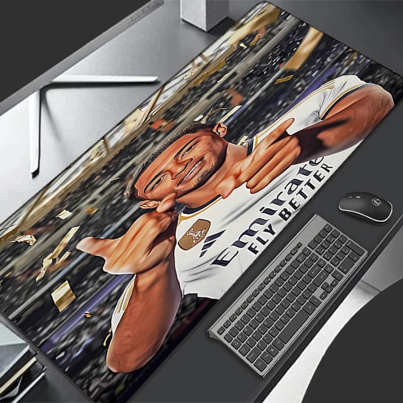 Jude Bellingham Theme Premium Non-slip Mouse Pad with Stitched Edges,Durable Rubber Material,for Desktop & Gaming Great Gifts