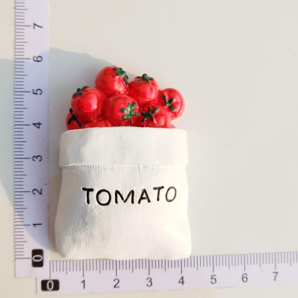 Creative Lovely Resin Refrigerator Magnet Sticker Bread Milk Bacon Fried Egg Pan