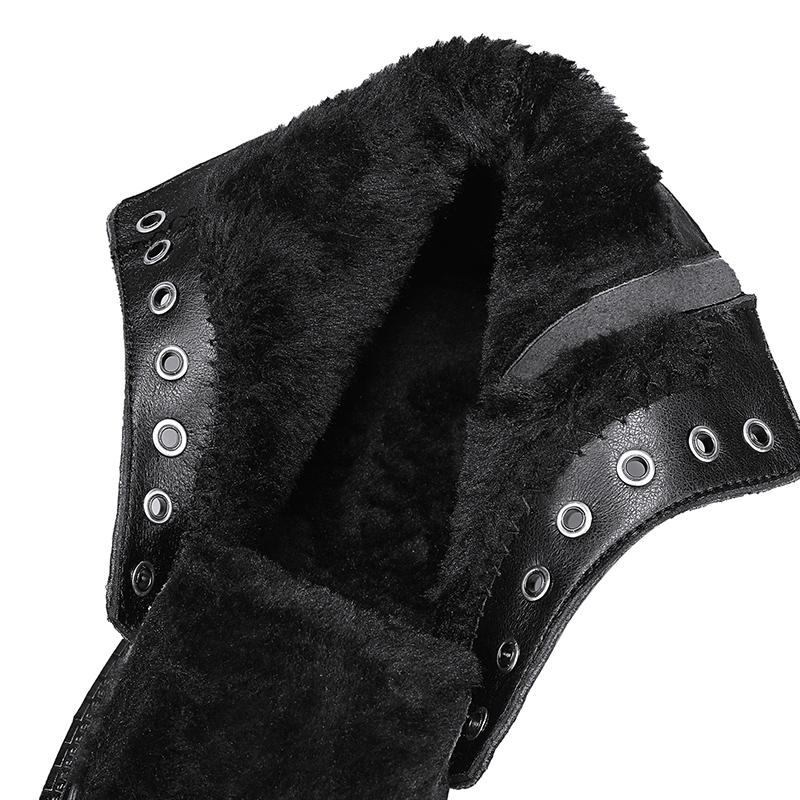 Мужские высокие кожаные ботинки на молнии Ботильоны для активного отдыха Мягкая обувь