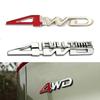 SUV Trunk 3D Car Tail Rear Side Metal 4WD Emblem Badge Car Sticker Logo Decal