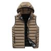 European Code Plus Size Ribs Vest Autumn and Winter Men's Thick Warm Vest