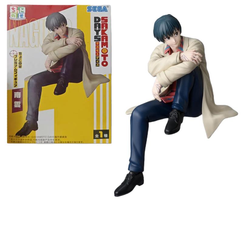 Горячая Оригинальная Sakamoto Days Сакамото Таро Фигурка Действия и Сидящая Аниме Талисман Настольное Украшение Премиум Коллекционная Модель Игрушка Идеальный Подарок