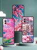 Korean Flower Phone Case Cover for Xiaomi Mi 17 15 14 13 12 11 Ultra 15T 14T 13T 12T 11T Pro Lite 5G Soft TPU Shell Fundas Capas