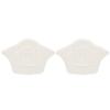SelfAdhesive Heel Grips Liner NonSlip Shoe Heel Pads Foot Care Protector Grips Liners(White )