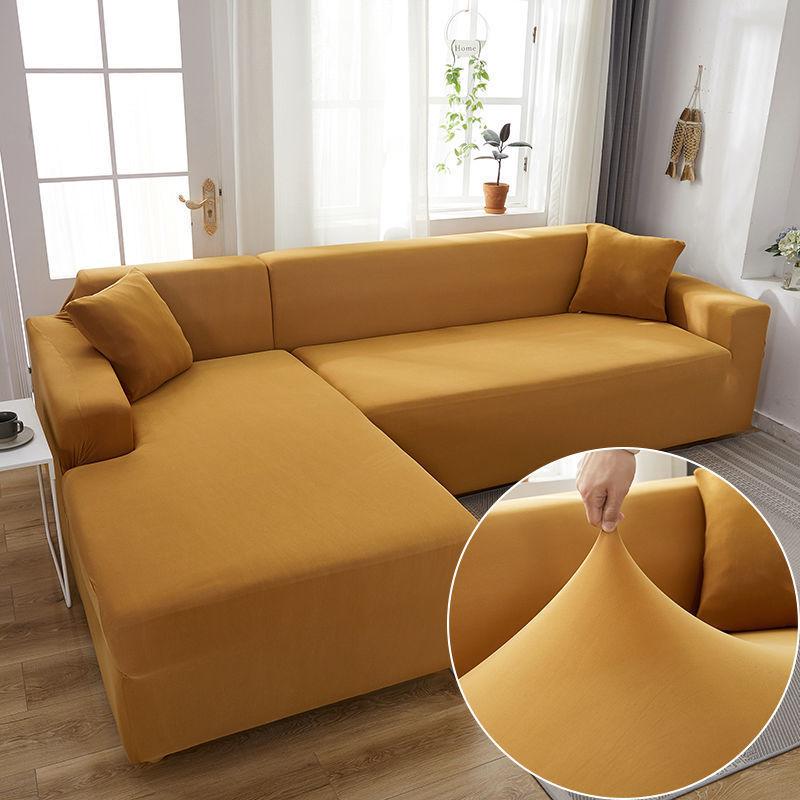 Универсальный набор диванов на все времена года, L-образный чехол «все включено», универсальный набор подушек для дивана, полный комплект, полный чехол, тканевый чехол для дивана