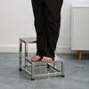 Thickened Stainless Steel Footrest Stool Household Outdoor Non Slip Step Footstool Hospital Examination Mat Footstool