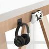 1Pc Universal Wall Mounted Headphone Stand Gaming Controller Holder Headset Display Rack Under Desk Hanger Hook For Earphone