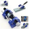 Blue Honing Guide Chisel Sharpening Jig Sharpener Blade Adjustable Angle Guide Sharpener Jig Sharpening Stone Holder