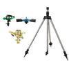Tripod Sprinkler Stable Structure Multipurpose Simple Operation Fine Splash Telescoping Tripod Sprinkler Garden Supplies