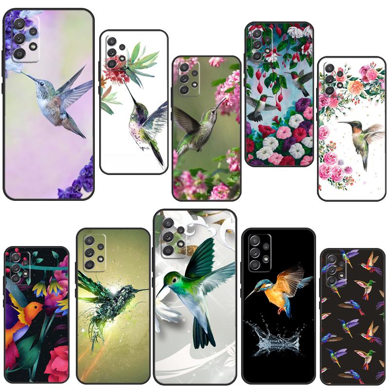 Hummingbird Case For Samsung A54 A34 A14 A13 A23 A33 A53 A73 A51 A71 A72 A12 A22 A32 A42 A52 Back Cover