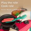 Creative Simulation Kitchen Play Toys Colorful Afternoon Tea Toy Set  Children's Gifts
