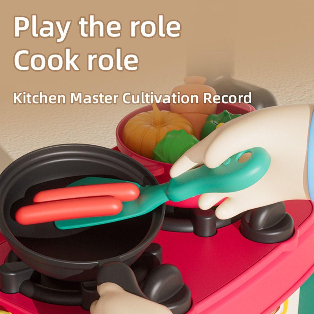 Creative Simulation Kitchen Play Toys Colorful Afternoon Tea Toy Set Children's Gifts