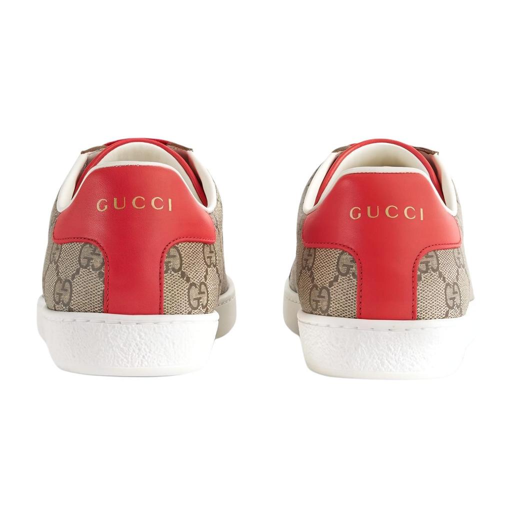 GUCCI ACE Low top Stylish Skateboarding Shoes Women's Ebony 682214 UKE10 8760