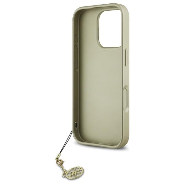 Guess Guhcp16Xgf4Ggr iPhone 16 Pro Max 6.9 Черный/Black Жесткий чехол 4G Коллекция брелоков