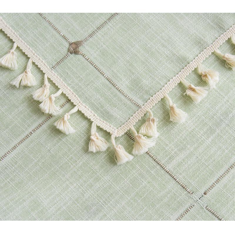 Квадратный кухонный журнальный столик, минималистичная скатерть, прямоугольные скатерти, чехол для обеденного стола