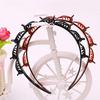 Multi-layer Hollow Woven Headband Girl Bangs Clip Hair Band