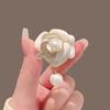 Camellia Pearl Brooch for Women A High-end Suit A High-end Brooch Design A Versatile Accessory