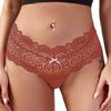 CINOON Женские сексуальные кружевные трусики с низкой посадкой, соблазнительное нижнее белье, женские стринги, прозрачное нижнее белье, трусы с вышивкой, нижнее белье